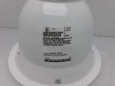 LIGHTOLIER 1185 2485R REFLECTOR TRIM WHITE BAFFLE 6. INCH #LOS5