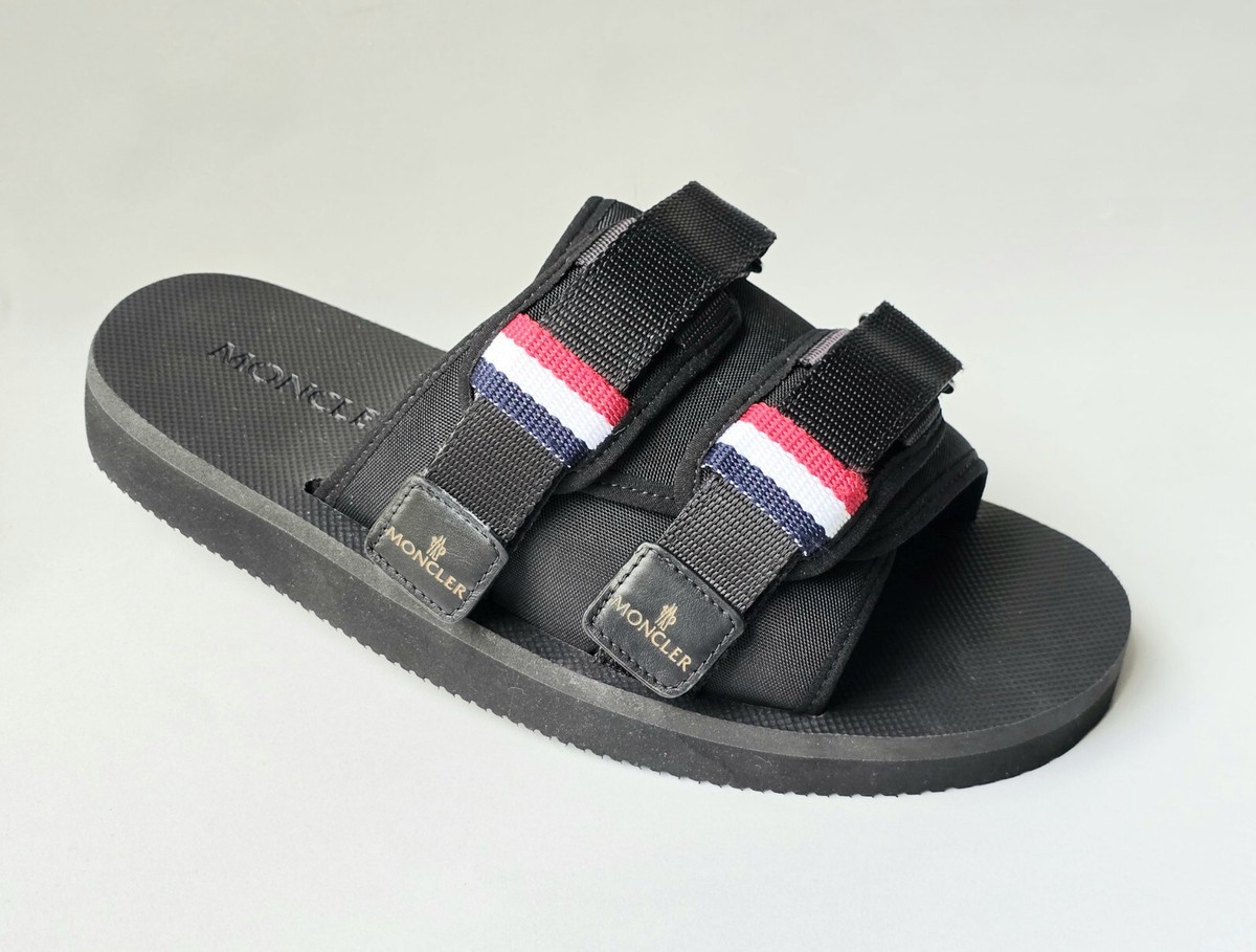 MONCLER ブラック スライドサンダル MONCLER（モンクレール） スライドサンダル LILO SLIDES SHOES リロ