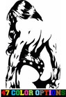Decal Vinyl Car Truck Sticker - DC Wonder Woman Back You Pick Size & Color
