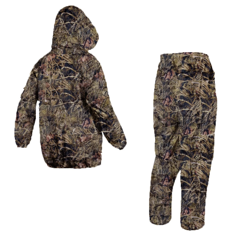 OVERSIZED REED Camouflage SET Pants and Jacket Suit Sedge Camo Set masking suit - Image 2 of 4
