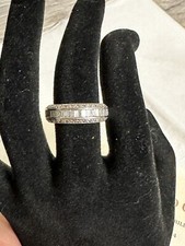 14 kt White Gold .77 CTW Natural Diamond Wedding/Anniversary Band