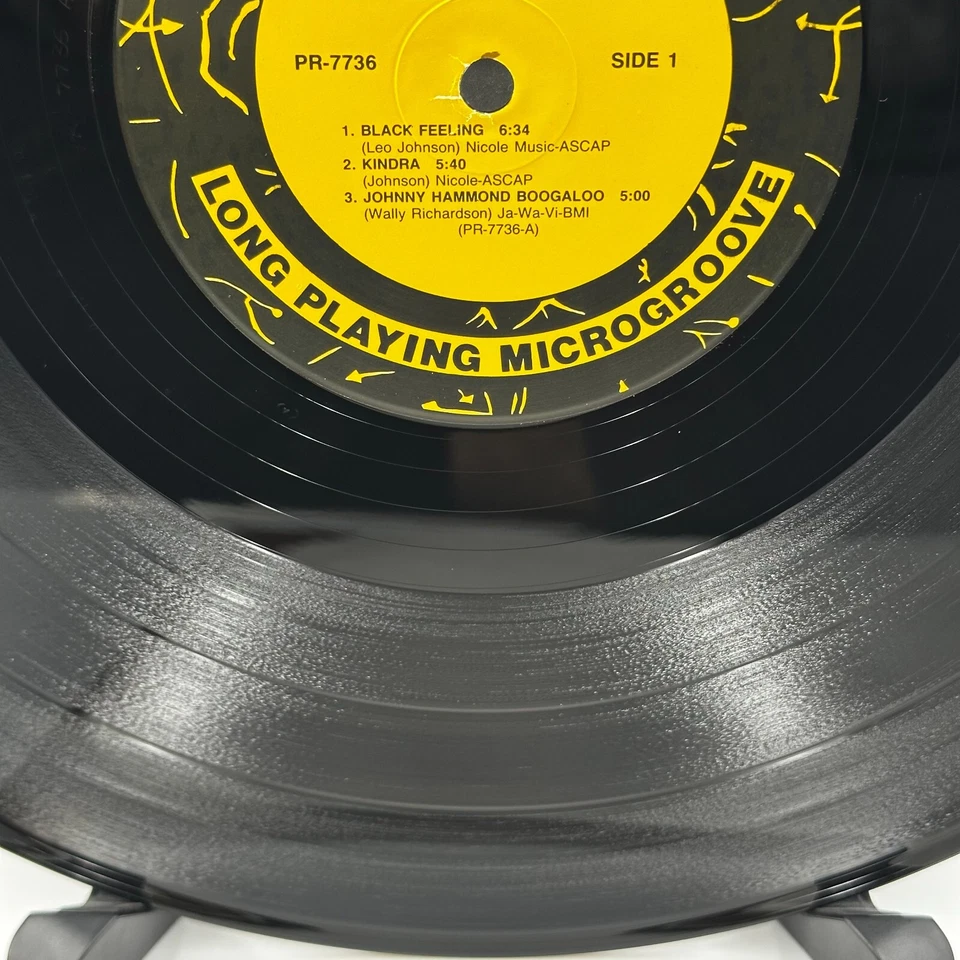 [Great Condition] Johnny "Hammond" Smith / Black Feeling! 1992 US LP NM/NM - Image 3 of 4