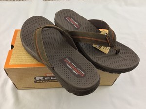 skechers flip flops mens memory foam