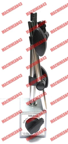 NEW MITUTOYO MAGNETIC BASE 7010S -10 FOR DIAL INDICATOR & GAUGES
