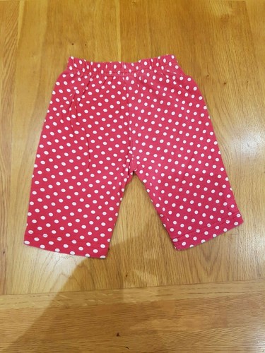 Asda George Red Spotty Trousers - 3-6 
