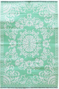 Neu Rice Outdoor Teppich Circle Flower 180 X 120 Cm 11323339 Ebay