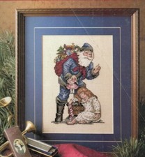 Leisure Arts Cross Stitch Magazine December 1989 32 Projects Christmas Stamps