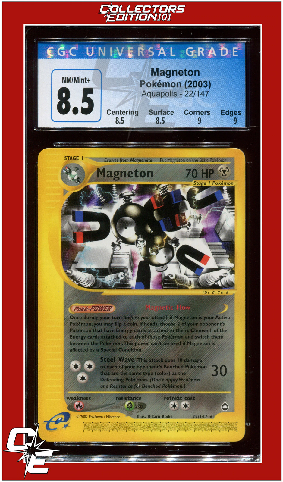 Aquapolis 22 Magneton CGC 8.5 - Subgrades