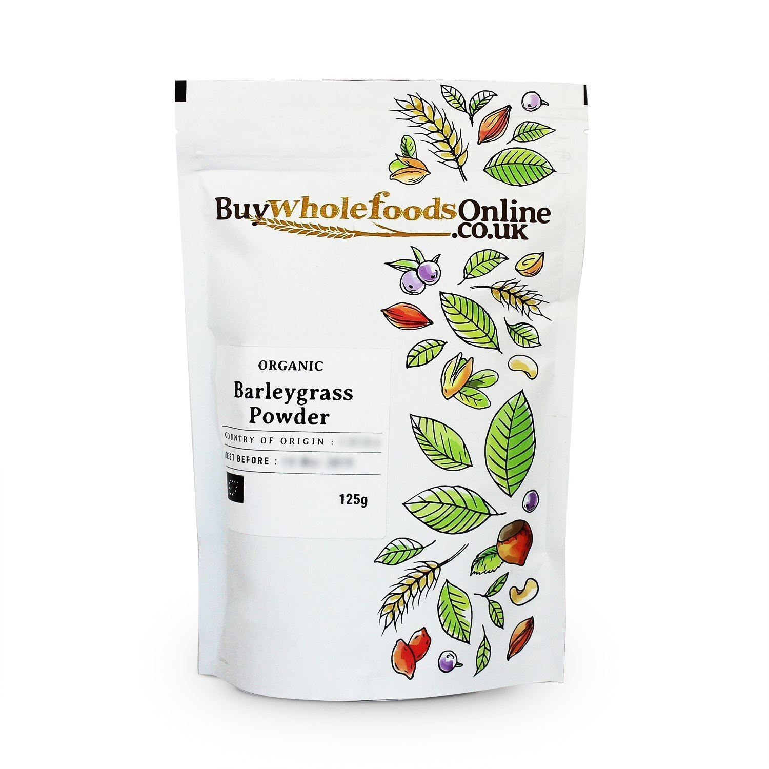 Organic Barleygrass Powder 125g | BWFO | Free UK Mainland P&P