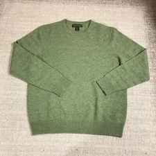 Christian Lacroix Sweater Mens Large Pullover Cashmere Brown Preppy Italian