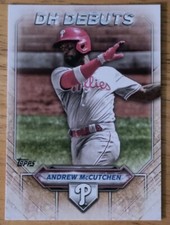 2021 Topps DH Debuts Andrew McCutchen #DHD-6 -Insert Philadelphia Phillies