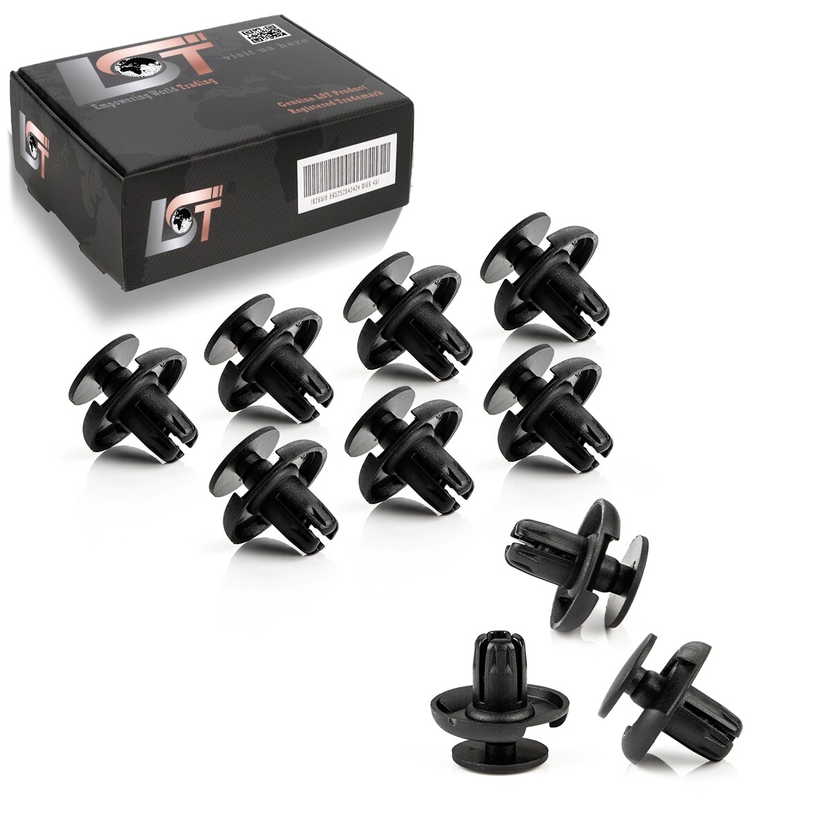 10x Bumpers Bumper Inner Fender Fastening Clips for FORD MONDEO