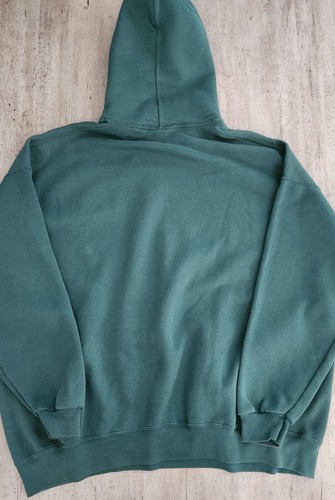 Vintage New York Jets Pullover Hoodie Sweatshirt Sz 2XL Lee NFL 2000 Y2K NY - Picture 9 of 12