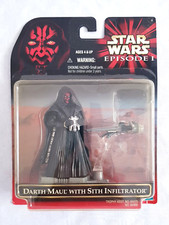 STAR WARS Episode 1 - Darth Maul with Sith Infiltrator - MOC OVP