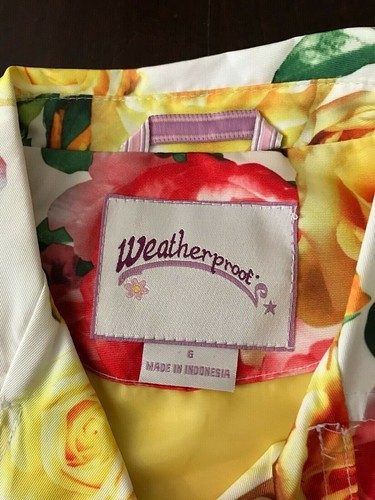 Weatherproof Nordstrom Belted Size 4 5 6 Fashion Floral OR Pink, 1 Trench Coat! - Picture 6 of 19