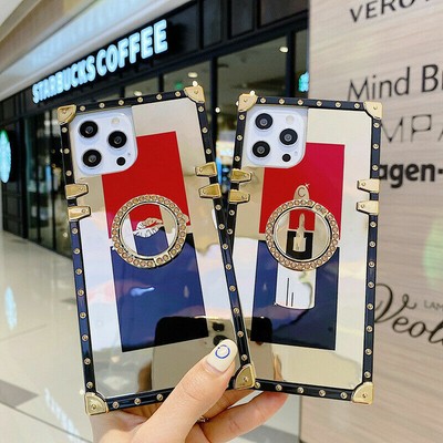 Luxury Mirror Lips Lipstick Phone Case For Huawei Mate 30 Nova 8 P40 Honor 20