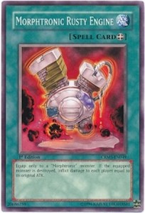 Morphtronic Rusty Engine - CRMS-EN049 - Common - 1st Edition x3 - Lightly Played