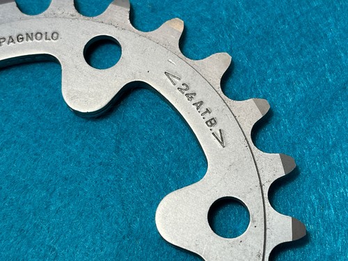 Corona ingranaggio Chainring Campagnolo 74mm bcd 24t A.T.B. MTB EUCLID triple - Imagen 12 de 12