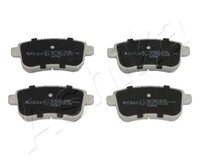 Ashika BremsbeläGe Bremsbelegsatz Hinten FüR Renault ScéNic III Megane