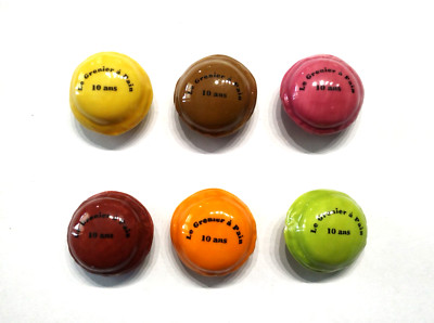 Complete set of beans MACARONS BREAD LOAF 10 YEARS Advertising Perso * 203