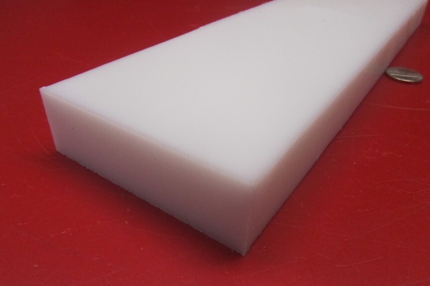 Hdpe White Bar 1.00" Thick x 3.25" Wide x 36" Long