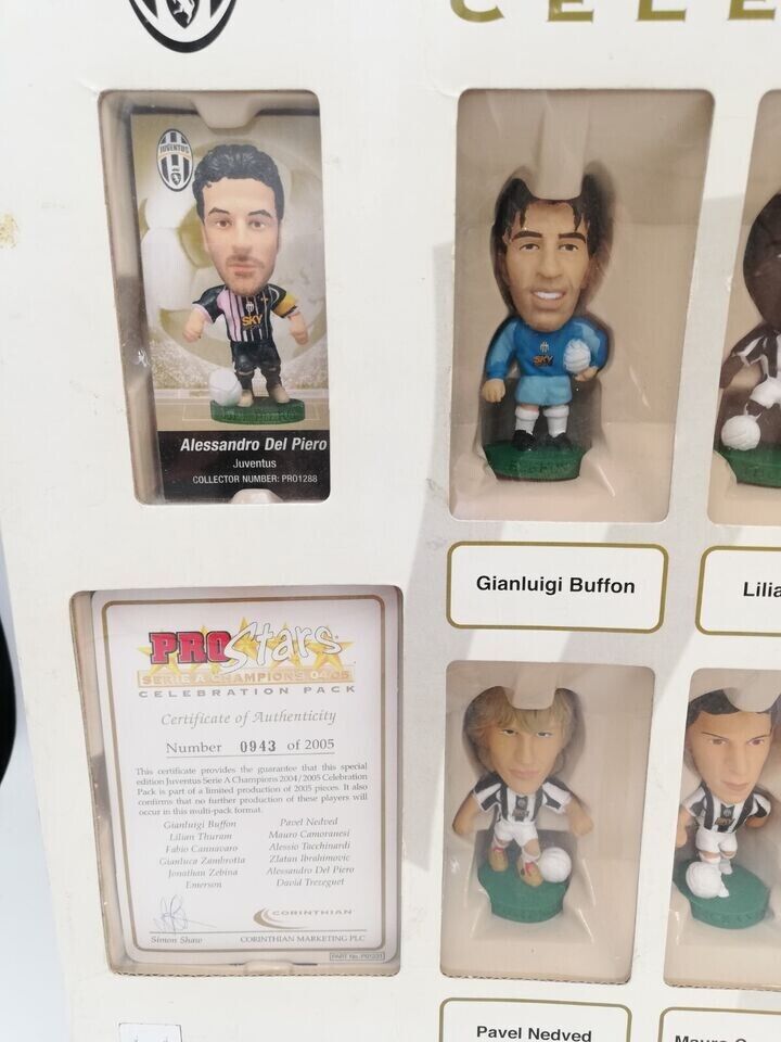 Corinthian Pro stars Juventus Serie A Champions 04/05 Corinthian Pro stars Juventus Serie A Champions 04/05