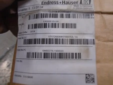 ENDRESS & HAUSER CLD134-PCS151AA1 HYGENIC MEASURING SYSTEM