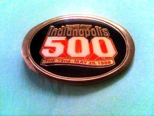 1988 Indianapolis 500 Solid Brass Belt Buckle  60/500