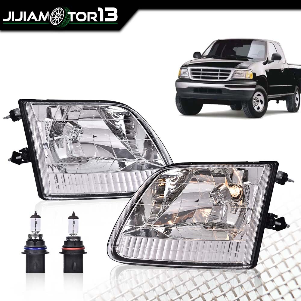 Fit For 1997-2003 Ford F-150 Headlight 97-99 F-250 97-20 Expedition Lamp LH&RH