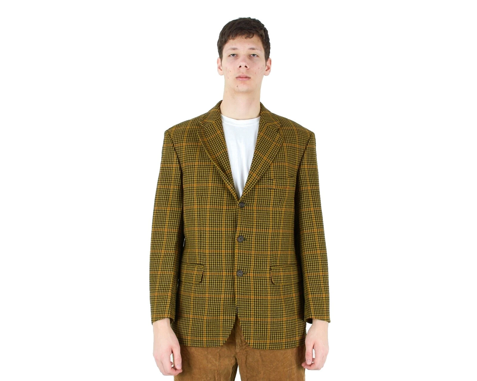 Tweed Varios Colores Abrigos y chaquetas abrigos Vintage para Hombres