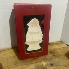 Lenox Santa's Visit Tray American by Design Christmas Holiday Serving Dish