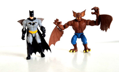 The Caped Crusader Figurenset Batman Vs Manbat Set DC Comics Actionfiguren