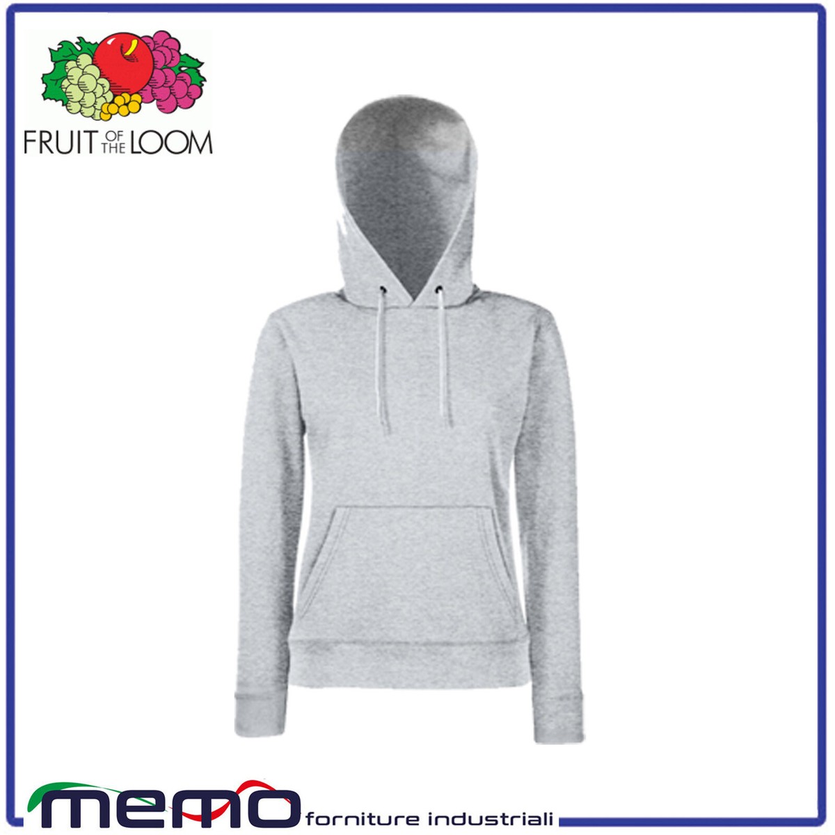 Fruit Of The Loom Felpa Da Donna Blu (Deep Navy AZ). XS - 12