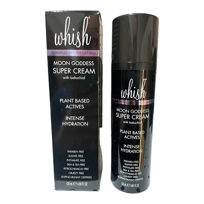 Whish SUPER CREAM w/Bakuchiol MOON GODDESS Intense Hydration 4.06 oz