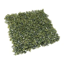 20x20" Artificial Faux Yellow Pittoso Fence Screen Greenery Wall Decor Panel