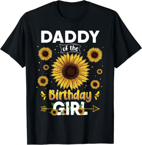 Daddy Of The Birthday Girl Sunflower Party Family Matching T-Shirt Hoodie