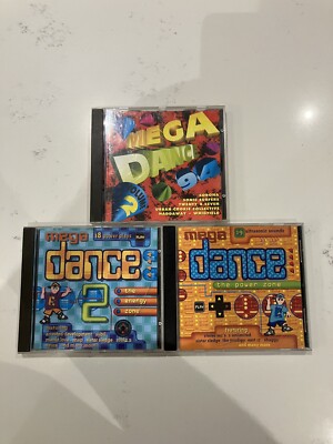Mega Dance CD 94 Bundle Compilation Power Zone Rare