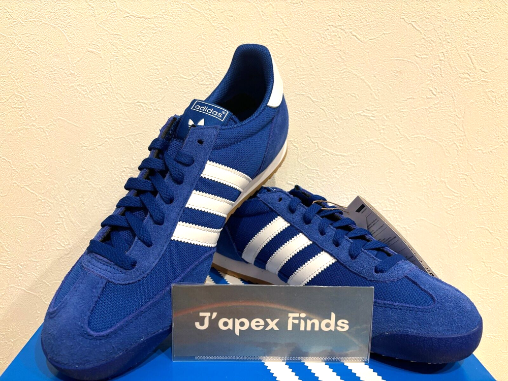 adidas Originals R71 IH1325 Royal Blue White Gold Sneakers for Men