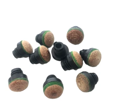 WINSPORT Billard Queue Leder 10 Mal Premium Schraubleder 12 mm Kunststoff PVC Gewinde M8