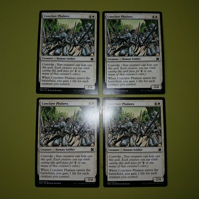 Conclave Phalanx x4 Modern Masters 2015 4x Playset Magic the Gathering MTG 