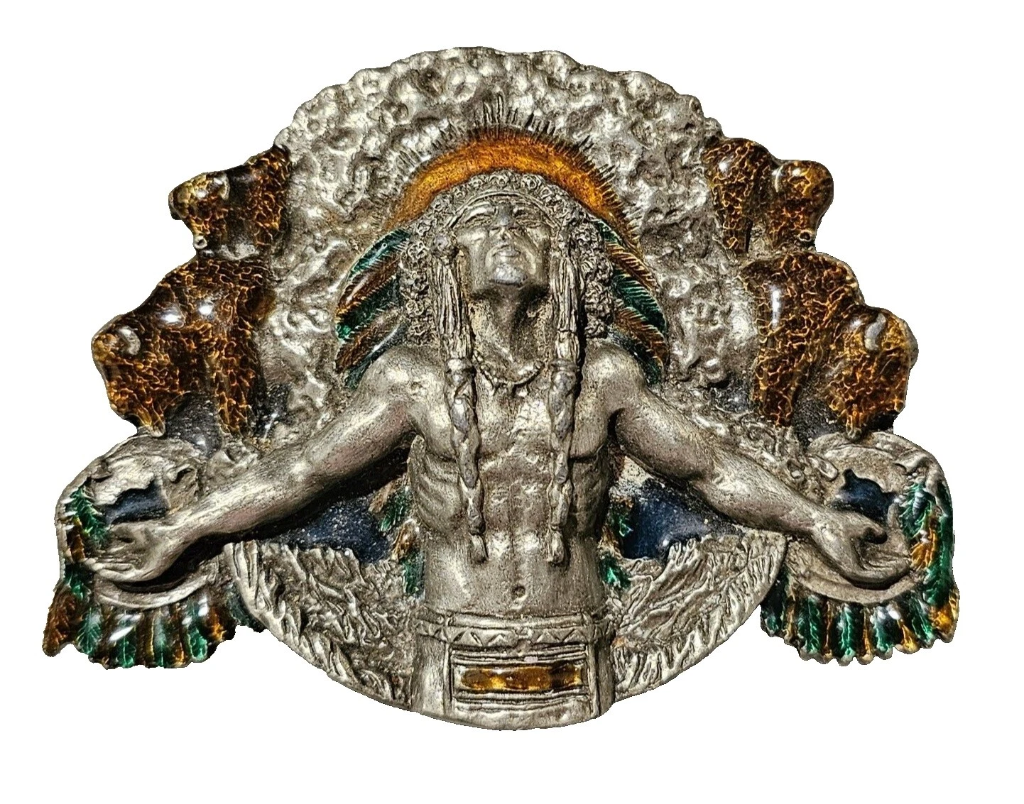 Hebillas de latón Siskiyou Animales