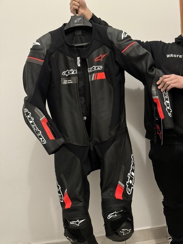 tuta intera NUOVA in pelle per moto alpinestars - Imagen 2 de 9