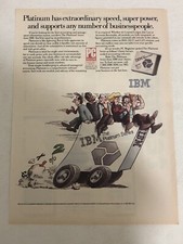 IBM Computers Print Ad Advertisement Vintage 1990 pa5