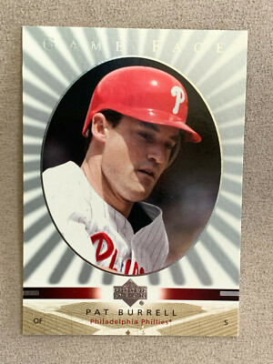 2003 Upper Deck Game Face Philadelphia Phillies Baseball #85 Pat Burrell NMMT