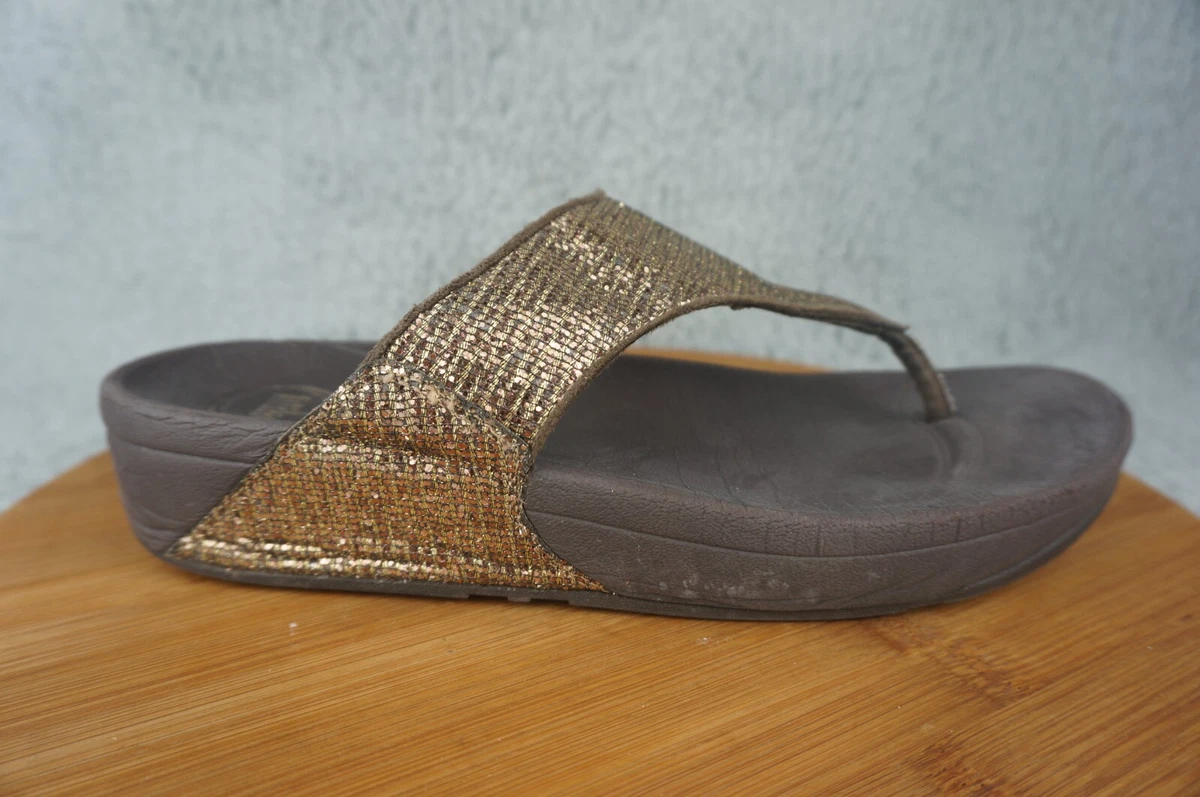 Fitflop lottie hotsell shimmer crystal sandal