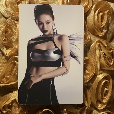 Ningning AESPA Future Whiplash Girl K-POP Photo Card Models Silver