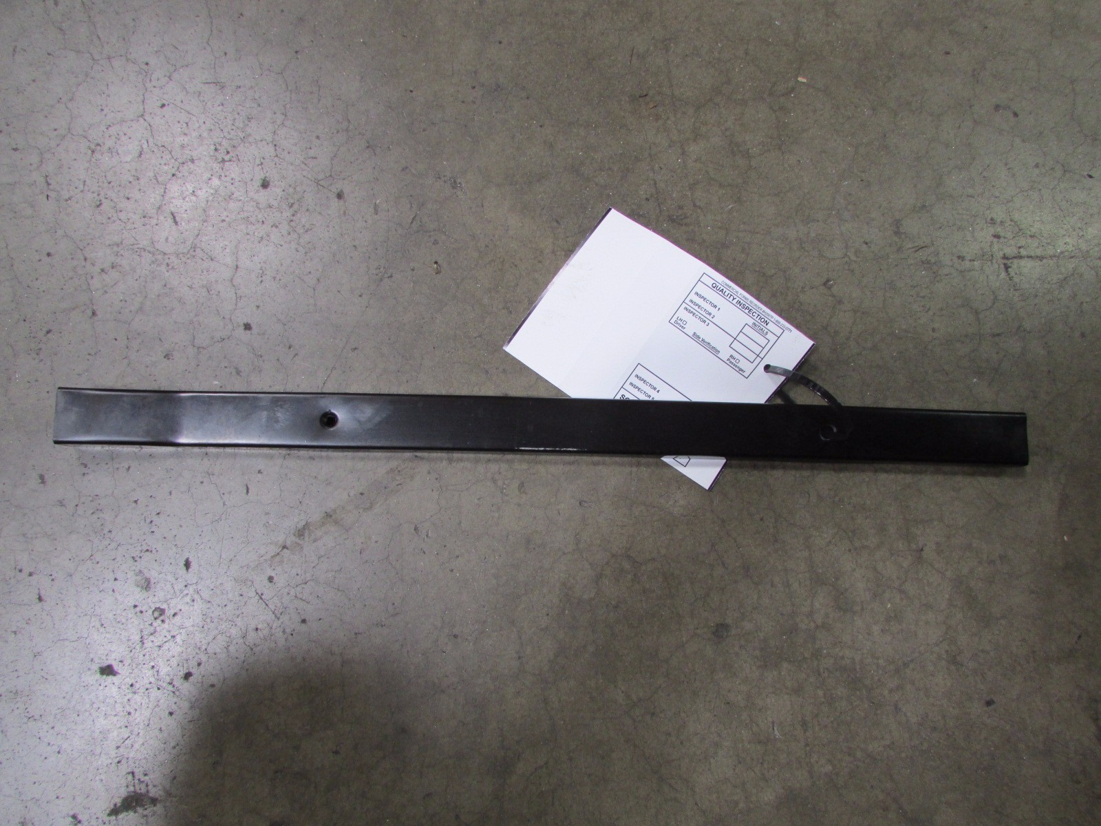 Ferrari F355, Deck Lid Cable Metal Trim Panel, Used, P/N 64319600