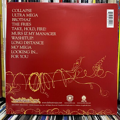 Mo' Mega by Mr. Lif (Vinyl, Jun-2006, Definitive Jux Records) for