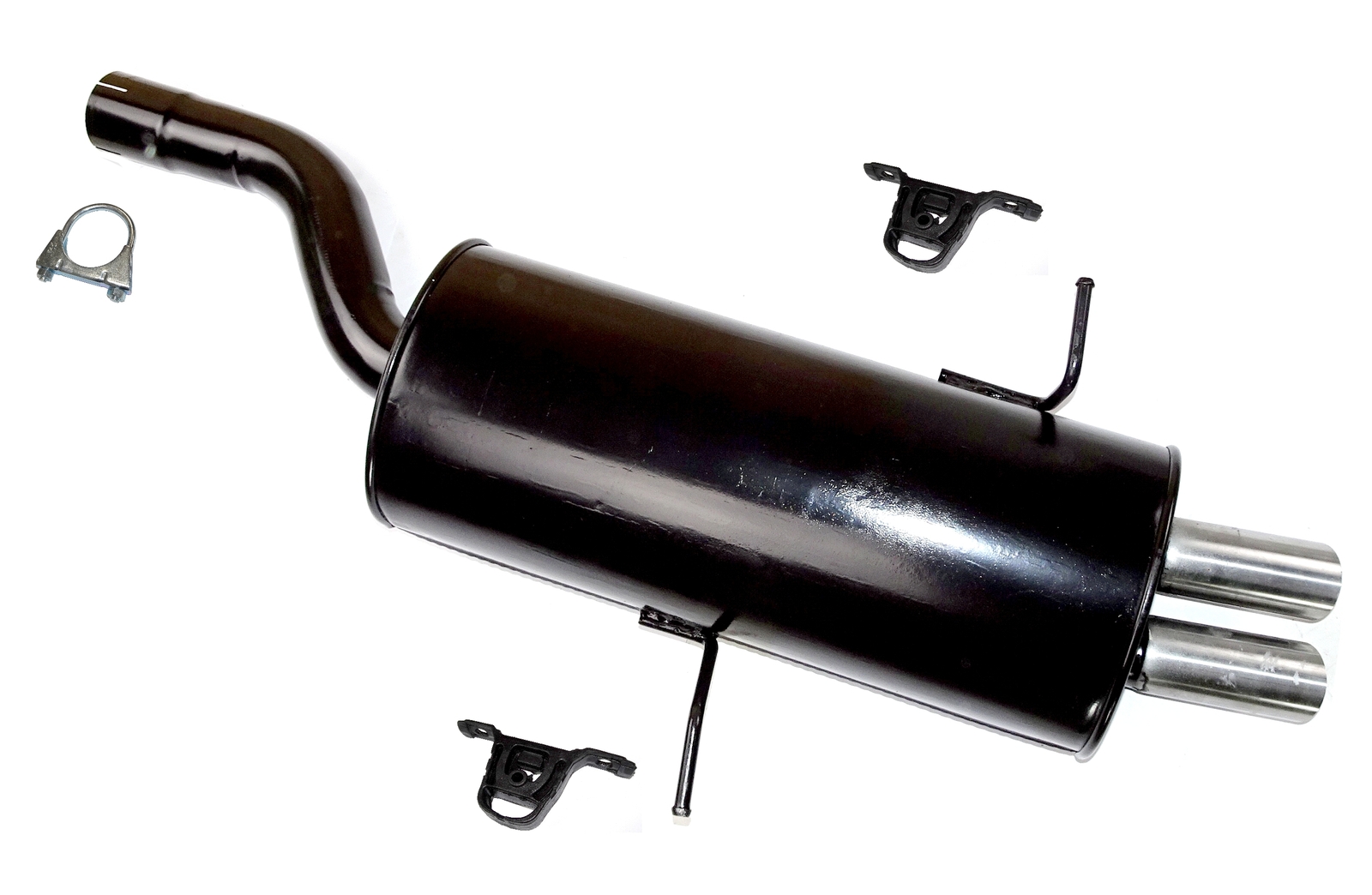 Auspuff für BMW 3er E46 320i 323i 328i 1998-2000 Endschalldämpfer 