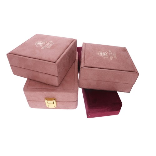 Rubin Edelstein H/Si Baguette Diamant Ohrstecker Schwarz Emaille 18k Rose Gold - 第 11/11 張圖片